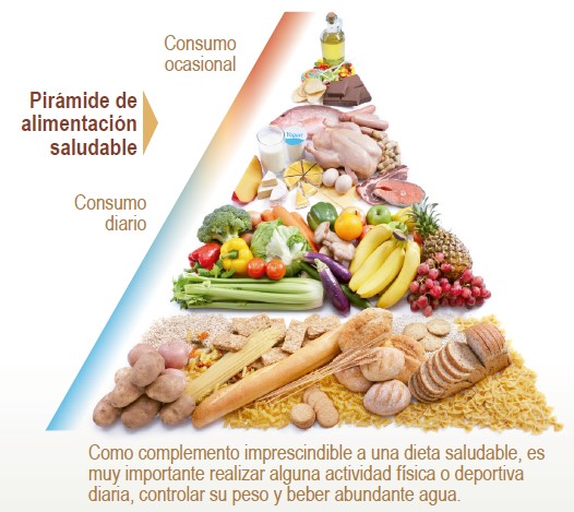 pirámide nutricional