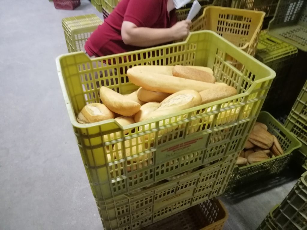 contar el pan