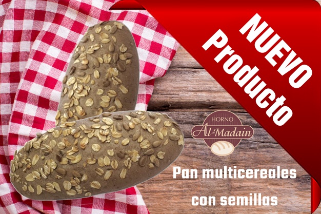 Pan multicereales con semillas
