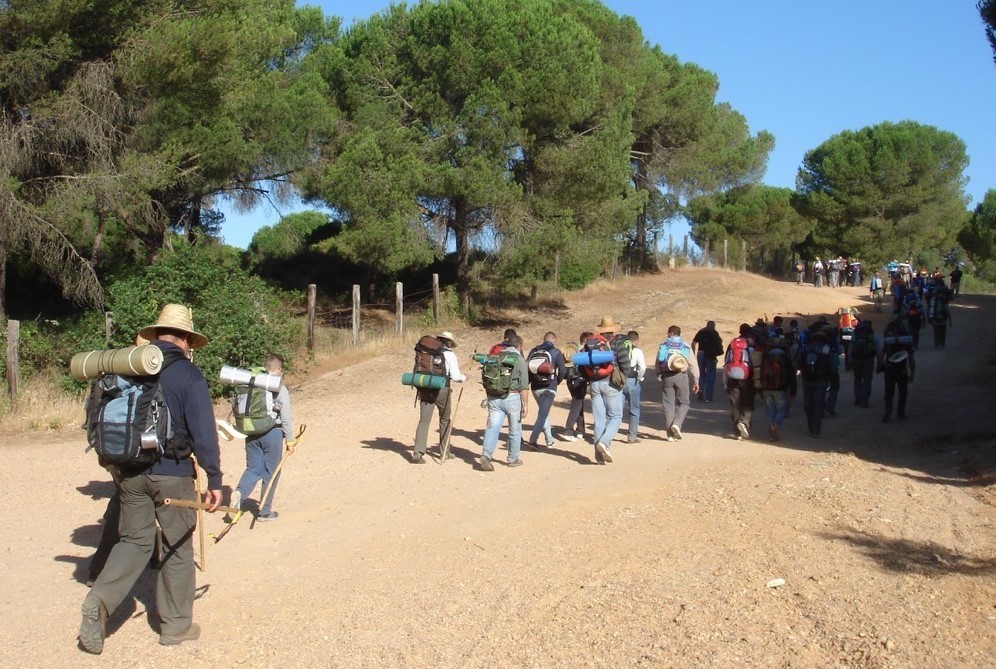 XLI PEREGRINACION ANDANDO AL ROCÍO