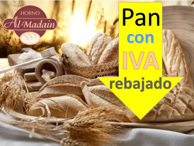 pan con IVA rebajado