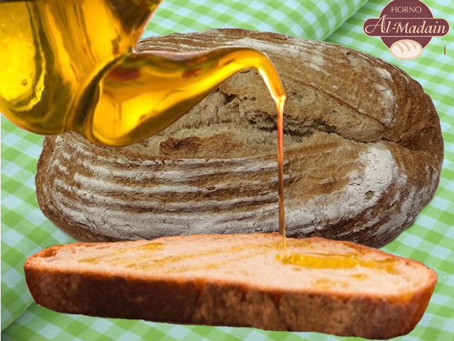 pan con aceite