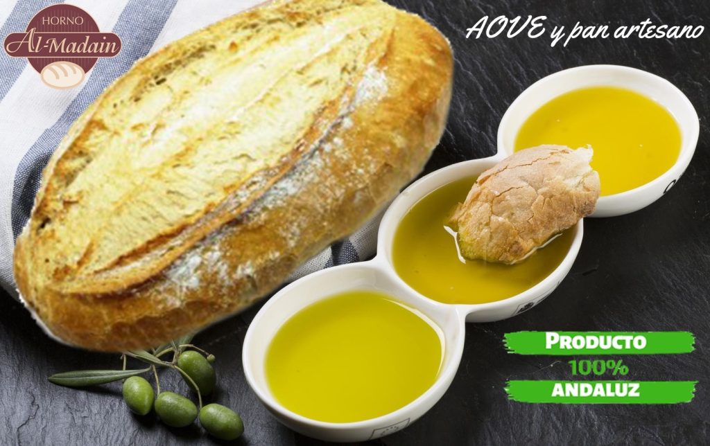 AOVE y pan artesano