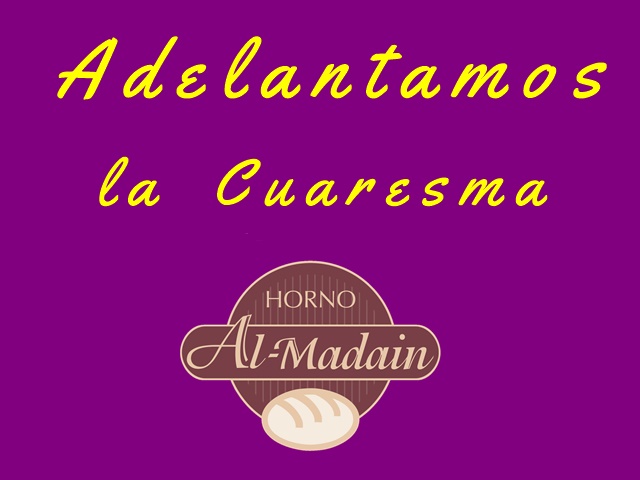 adelantamos la Cuaresma