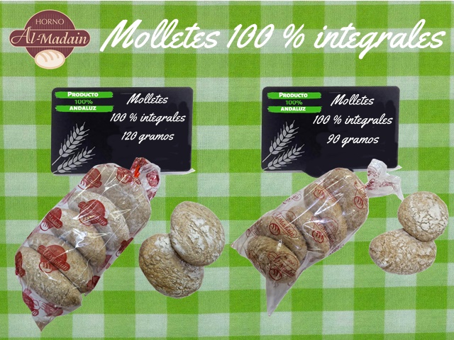 molletes 100% integrales