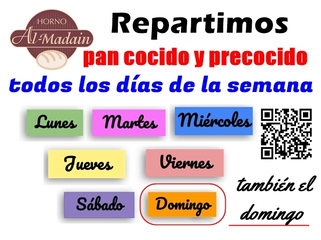 repartimos todos los días de la semana
