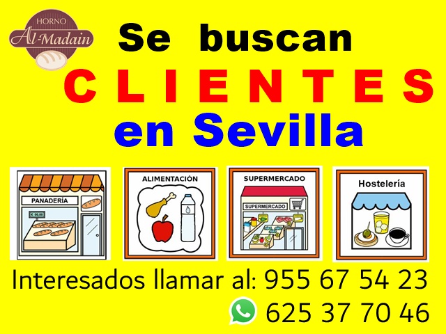 se buscan clientes en Sevilla