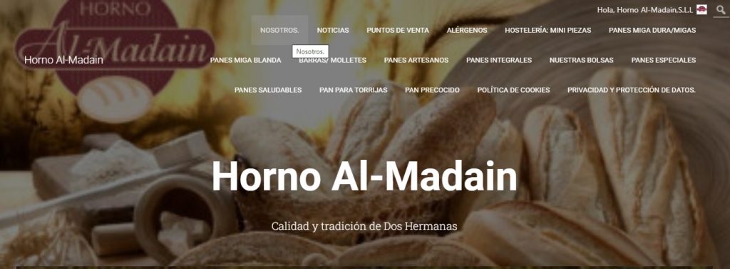 web Horno Al-Madain