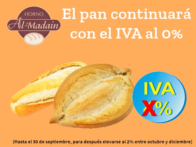 pan IVA al 0%