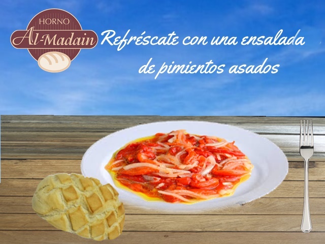 Refréscate con una ensalada de pimientos